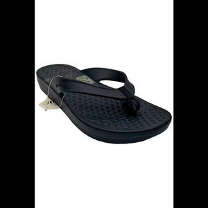 joybees Varsity Women's Flip-Flop Black - Wide